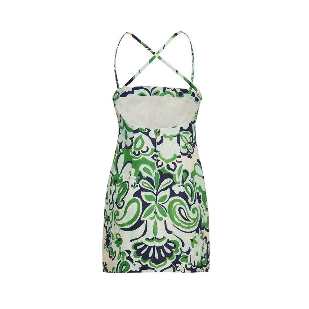 Cara Cara Dria Mini Dress in Estella Mint 0 - Picture 4 of 4
